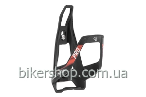 Фляготримач ONRIDE Pro UA пластиковий чорний-червоний